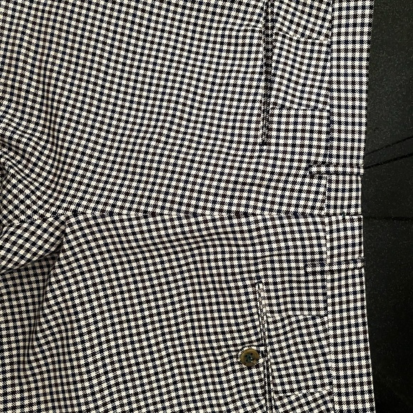 Berwich plaid designer pants. Made in Italy. 100% Cotton. - Picture 6 of 8